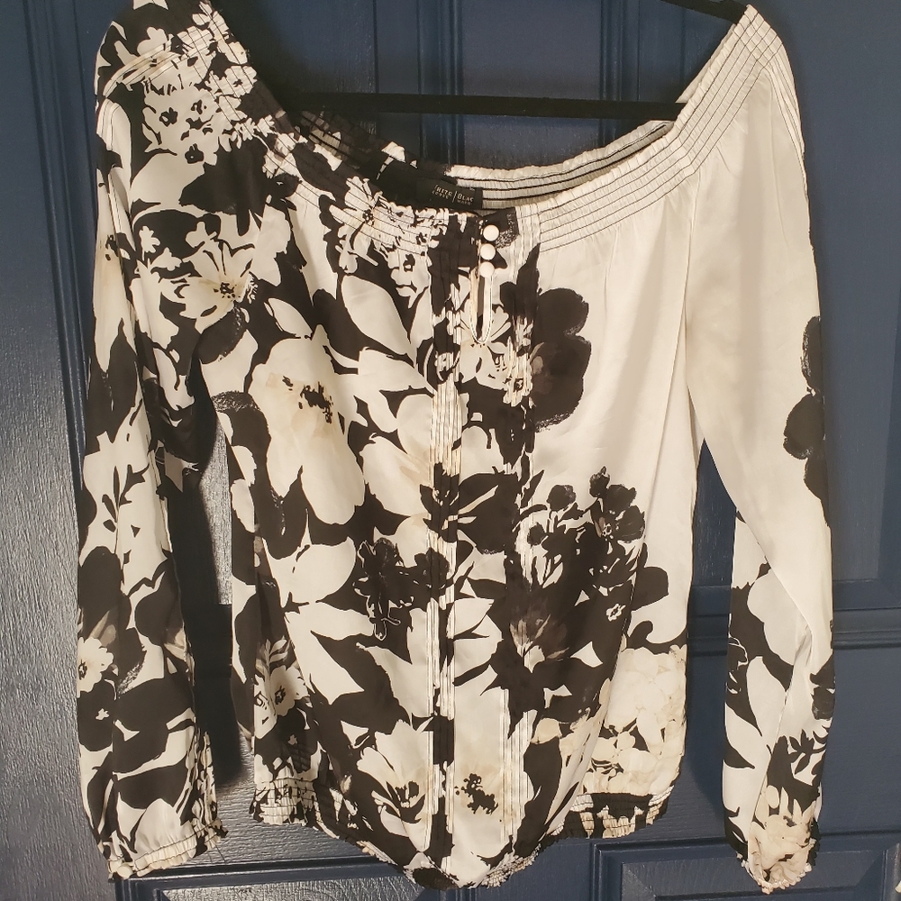 WHBM Cold Shoulder Blouse - Medium